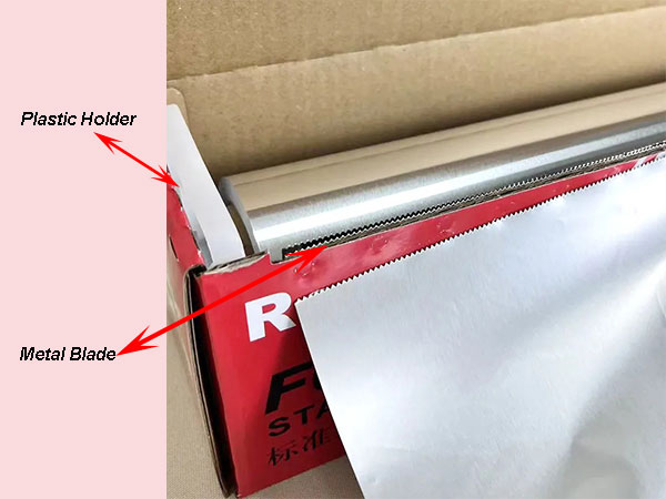 aluminium foil 150m with metal blade