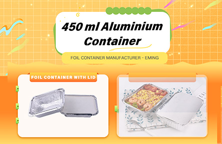 450 ml aluminium container