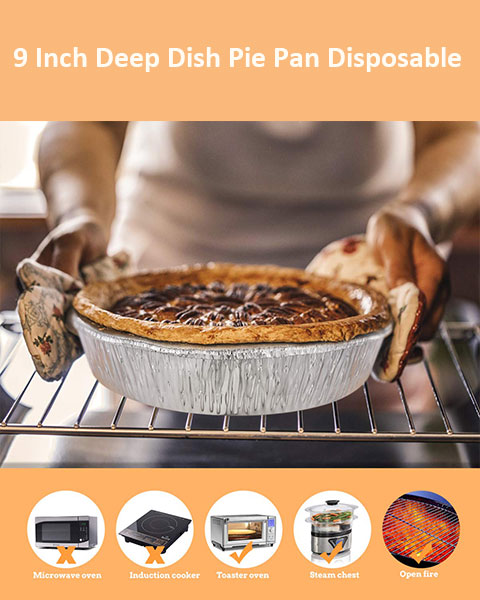 9 inch deep dish aluminum pie pans