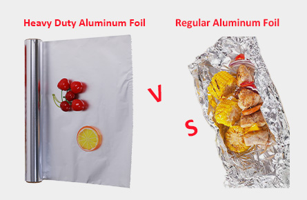 Heavy Duty Aluminum Foil and Regular