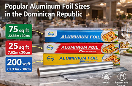 aluminium foil sizes dominican