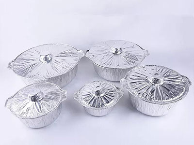 aluminum disposable pot 212