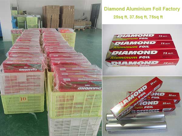 diamond aluminium foil 25 sq ft