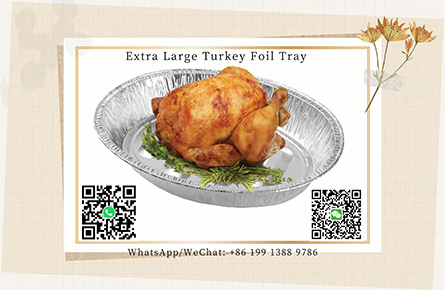 extra large turkey foil tray