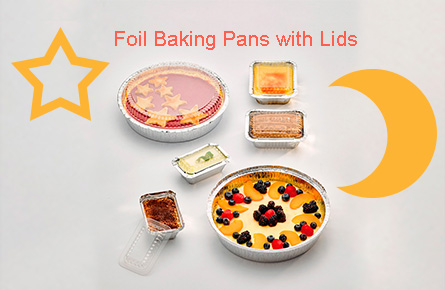 foil baking pans with lids wholesale