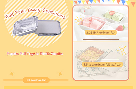 foil take away containers in north america