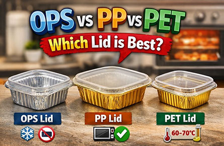 plastic lids for aluminum pans