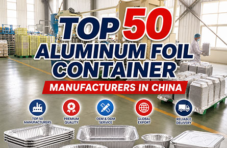 top 50 aluminum foil container manufacturers in china