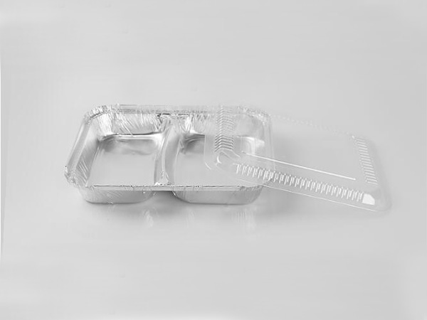 Foil Container with Plastic Lid
