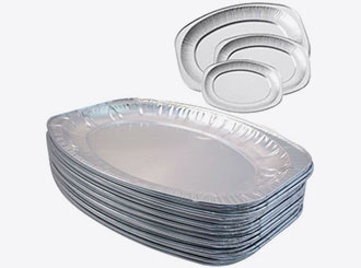 aluminum foil platter