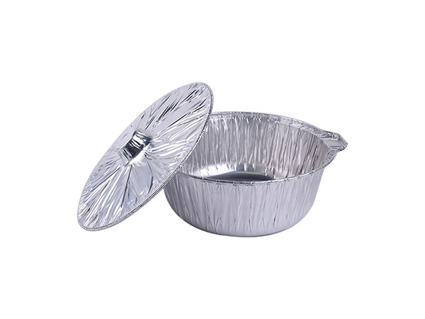 aluminum foil pot with cover 