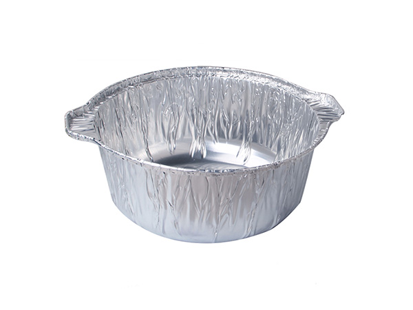 disposable aluminium foil pot   