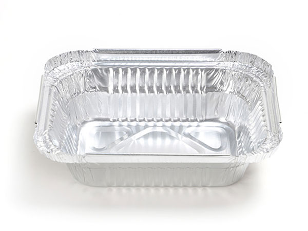 small aluminium foil container