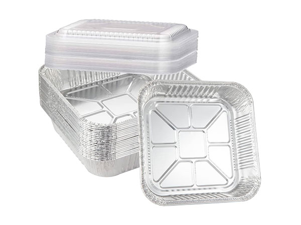 square foil pans with lids